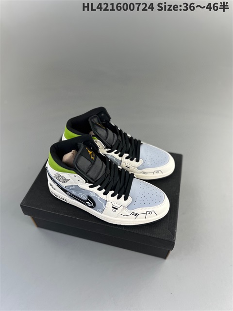 women air jordan 1 shoes H 2023-10-26-181